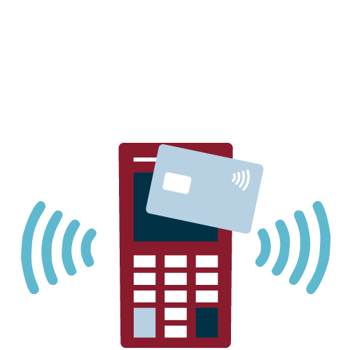 Osborne Clarke branded graphic - contactless payment