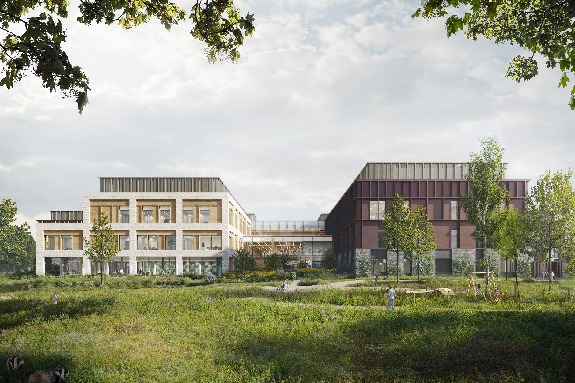 Velindre cancer centre building site