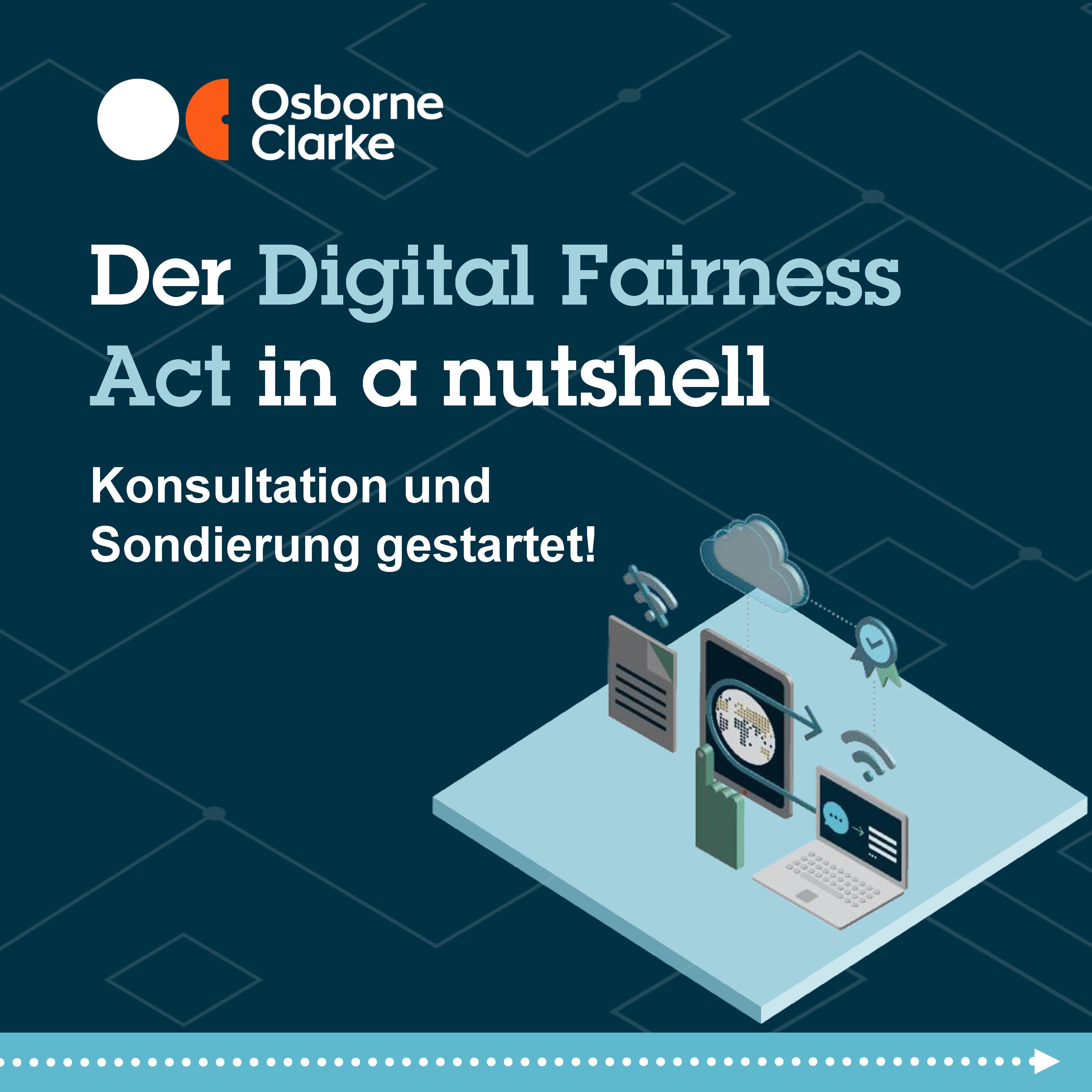 Der Digital Fairness Act in a Nutshell