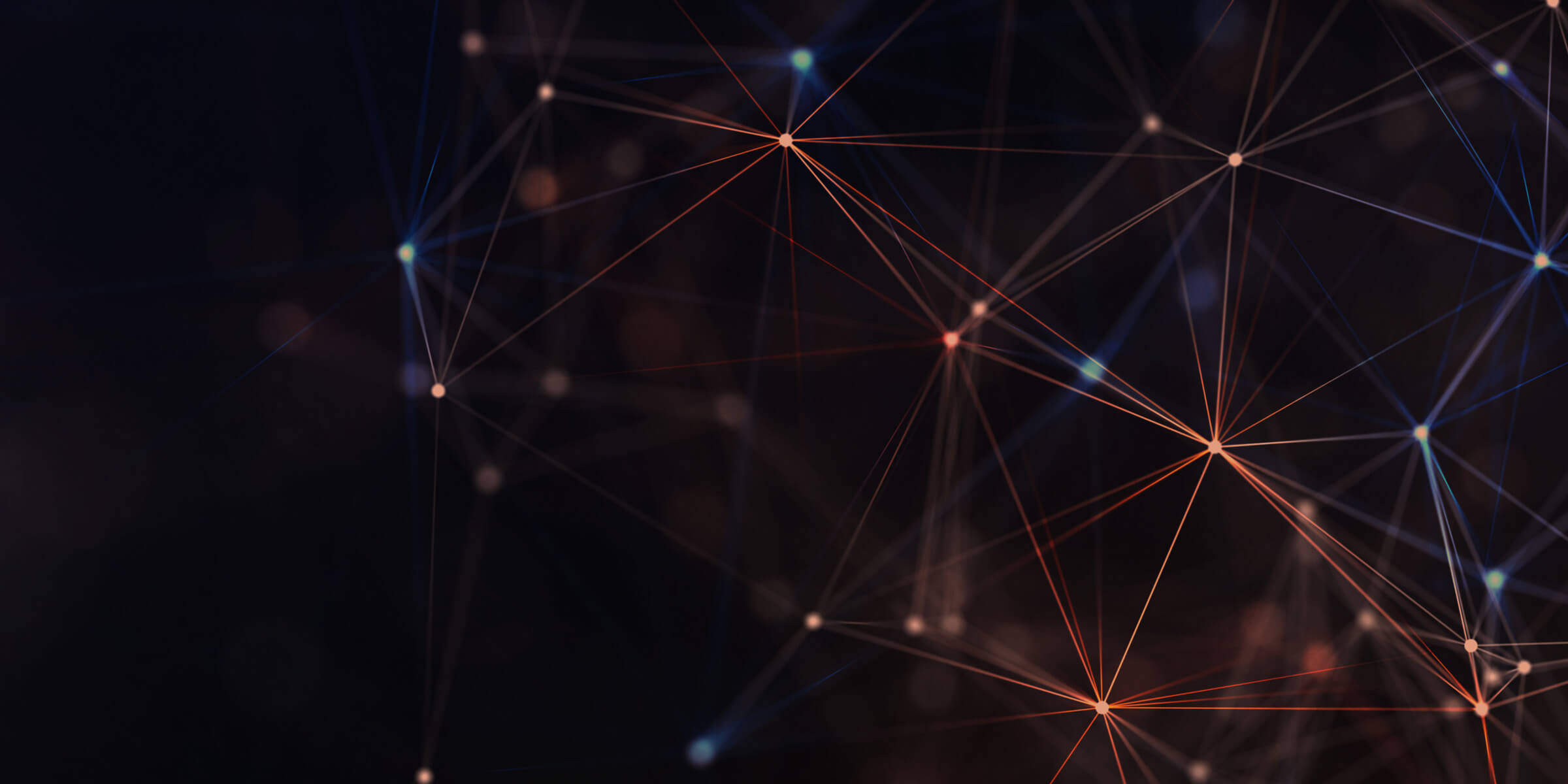 Abstract image - smart grid or network nodes