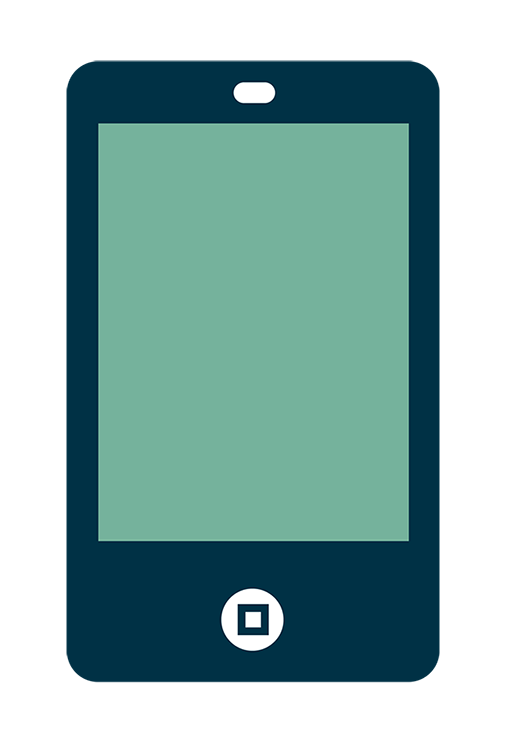 Icon of mobile phone