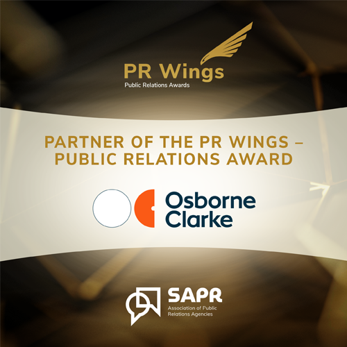 Partner of the PR wings - Public Relations Award