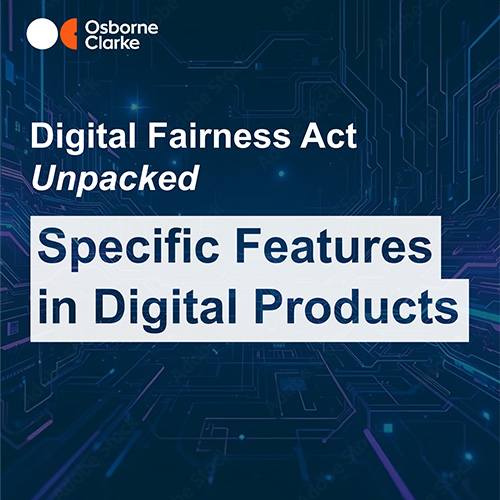 Specific features in digital products