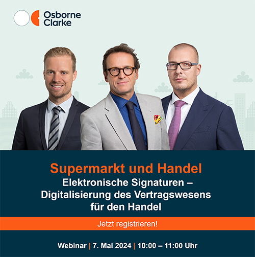 Supermarkt und Handel_Elektronische Signaturen