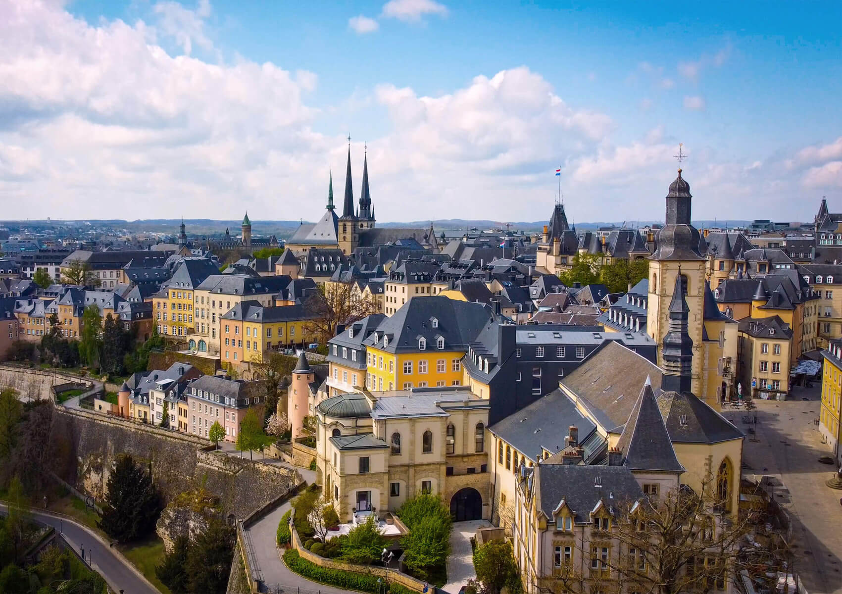 View of Luxembourg