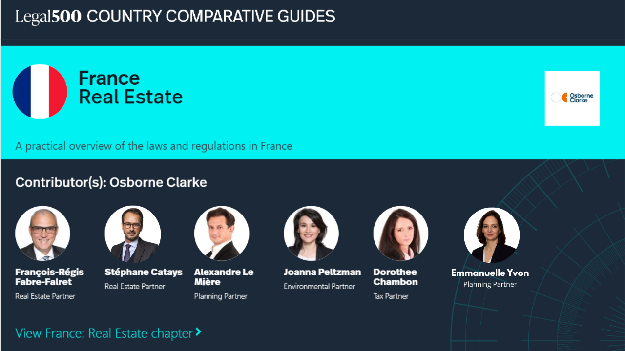 Legal 500 Real Estate France Guide 2026