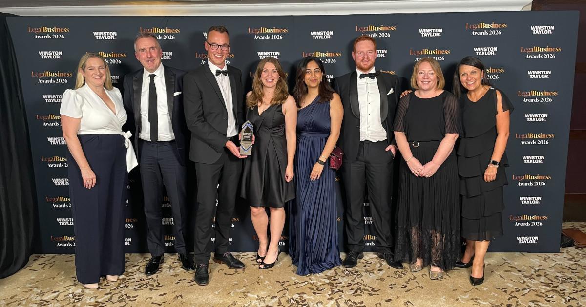 Osborne Clarke wins Legal Technology Team of the Year at the Legal Business Awards